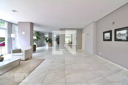 Apartamento para alugar com 36m², 1 quarto e 1 vaga Apartamento para alugar com 36m², 1 quarto e 1 vagaÁrea comum - Hall do prédio