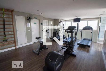 Apartamento para alugar com 36m², 1 quarto e 1 vaga Apartamento para alugar com 36m², 1 quarto e 1 vagaÁrea comum - Academia