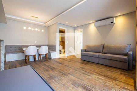 Sala de apartamento para alugar com 1 quarto, 66m² em Paraíso, São Paulo