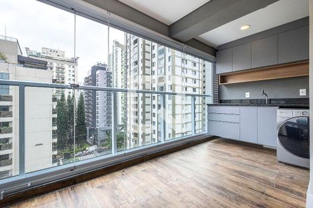 Varanda de apartamento para alugar com 1 quarto, 66m² em Paraíso, São Paulo