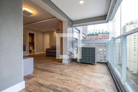 Varanda de apartamento para alugar com 1 quarto, 66m² em Paraíso, São Paulo