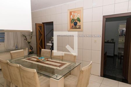 Sala de Jantar de casa à venda com 3 quartos, 204m² em Piraporinha, Diadema