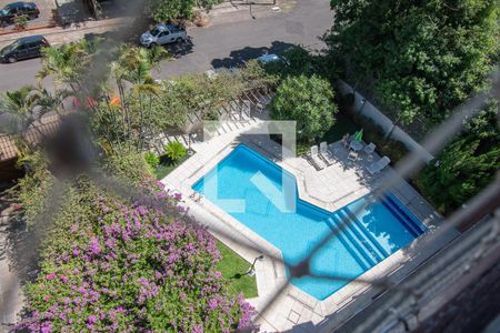 Apartamento à venda com 189m², 4 quartos e 2 vagasvista da piscina do apartamento