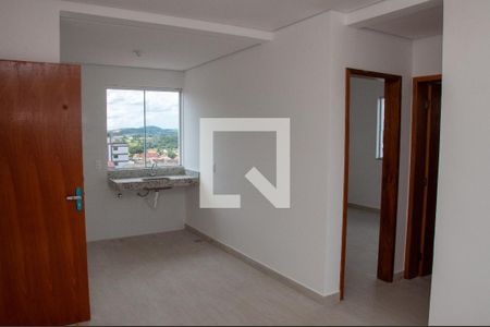 Sala de apartamento à venda com 2 quartos, 110m² em Alvorada, Contagem