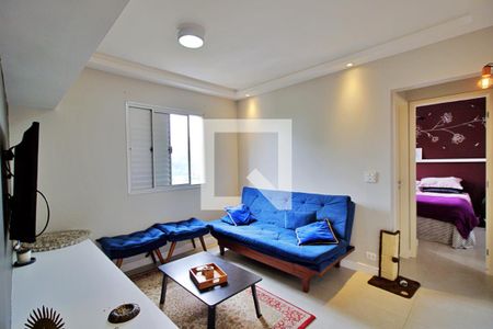 Sala de apartamento para alugar com 1 quarto, 46m² em Jardim Ampliação, São Paulo