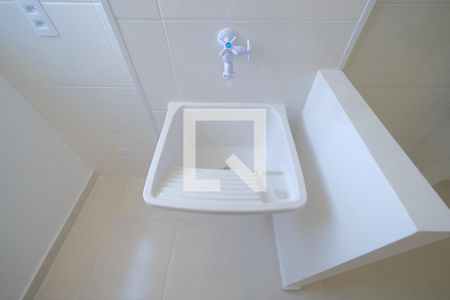 Apartamento para alugar com 49m², 2 quartos e 1 vagaDetalhe da area de serviço