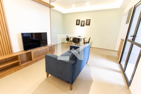 Sala de apartamento para alugar com 1 quarto, 50m² em Jardim do Trevo, Campinas