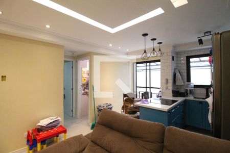 Sala/Cozinha de apartamento à venda com 2 quartos, 63m² em Cidade Patriarca, São Paulo