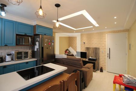 Sala/Cozinha de apartamento à venda com 2 quartos, 63m² em Cidade Patriarca, São Paulo