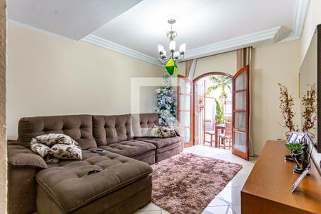 Sala de casa à venda com 3 quartos, 145m² em Vila Humaita, Santo André