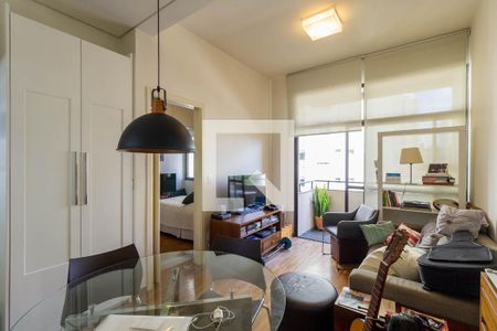 Sala de apartamento à venda com 1 quarto, 39m² em Vila Mariana, São Paulo