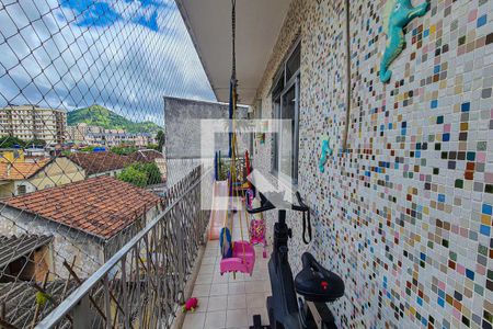 Varanda da Sala de apartamento à venda com 2 quartos, 90m² em Engenho de Dentro, Rio de Janeiro