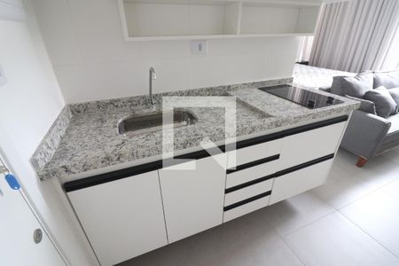 Studio para alugar com 25m², 1 quarto e sem vagaCozinha 