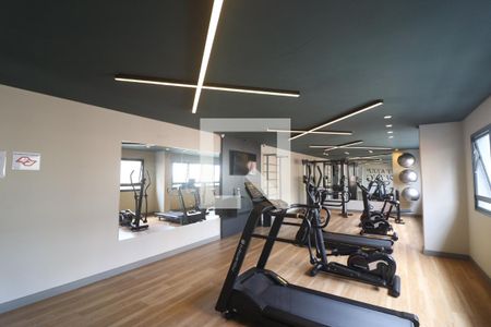 Studio para alugar com 25m², 1 quarto e sem vagaAcademia