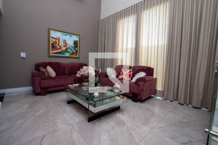 Sala de casa de condomínio à venda com 4 quartos, 339m² em Loteamento Reserva Ermida, Jundiaí