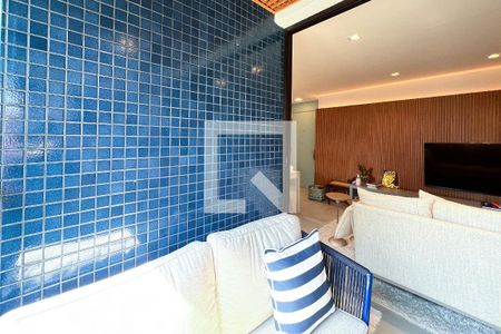 Varanda de apartamento à venda com 1 quarto, 46m² em Vila Nova Conceição, São Paulo