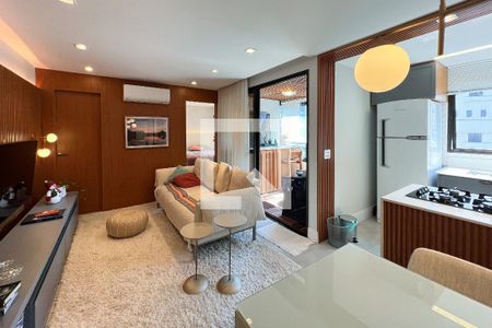 Sala de apartamento à venda com 1 quarto, 46m² em Vila Nova Conceição, São Paulo