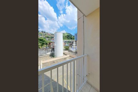 Varanda da Sala de apartamento à venda com 2 quartos, 48m² em Engenho Novo, Rio de Janeiro