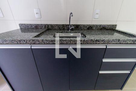 Apartamento para alugar com 46m², 2 quartos e 1 vagaDetalhe da cozinha