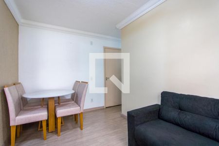 Sala de apartamento para alugar com 2 quartos, 50m² em Parque São Vicente, Santo André