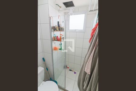 Banheiro de kitnet/studio à venda com 1 quarto, 27m² em Vila Butantã, São Paulo