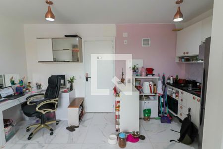 Studio  - Quarto  / Cozinha de kitnet/studio à venda com 1 quarto, 27m² em Vila Butantã, São Paulo