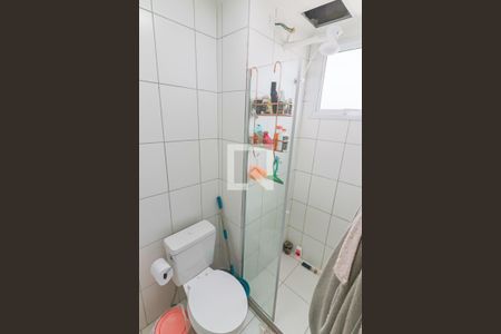Banheiro de kitnet/studio à venda com 1 quarto, 27m² em Vila Butantã, São Paulo