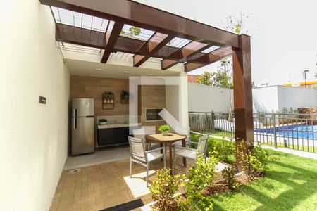 Churrasqueira - Piscina de apartamento para alugar com 1 quarto, 24m² em Tatuapé, São Paulo