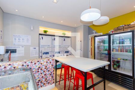 Apartamento para alugar com 24m², 1 quarto e sem vagaMini Mercado/Lavanderia