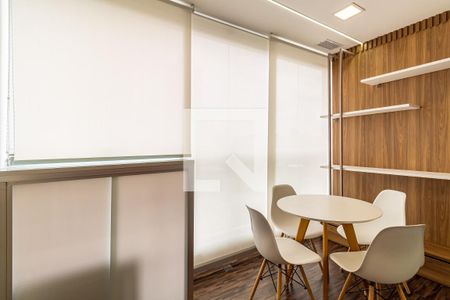 Studio para alugar com 29m², 1 quarto e sem vagaVaranda