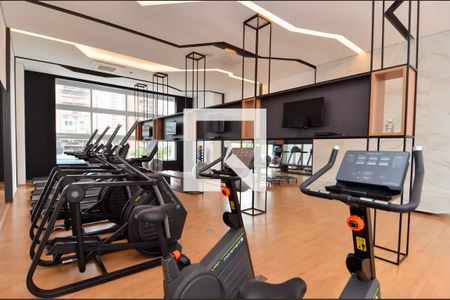 Studio para alugar com 29m², 1 quarto e sem vagaÁrea comum - Academia