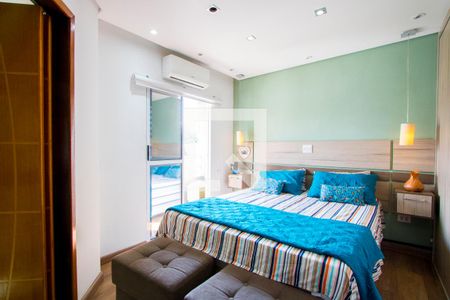 Quarto 1 - Suíte de apartamento para alugar com 2 quartos, 138m² em Vila Bastos, Santo André