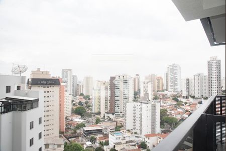 Vista da Varanda de kitnet/studio à venda com 1 quarto, 28m² em Chácara Inglesa, São Paulo