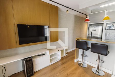 Sala de apartamento para alugar com 1 quarto, 45m² em Perdizes, São Paulo