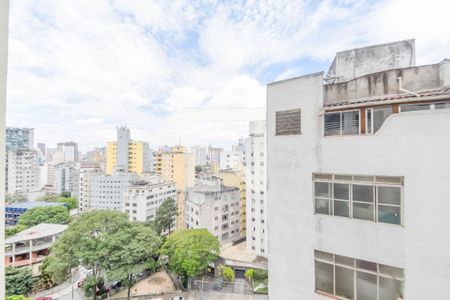 Vista da Varanda de apartamento à venda com 1 quarto, 37m² em Bela Vista, São Paulo