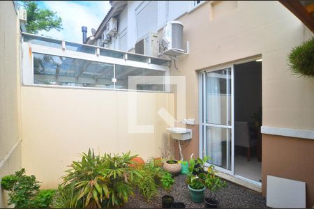 Varanda  de casa de condomínio à venda com 3 quartos, 150m² em Marechal Rondon, Canoas