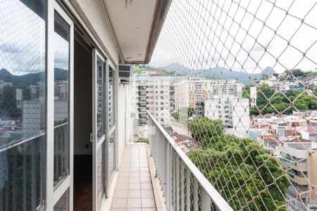 Varanda da Sala de apartamento para alugar com 3 quartos, 101m² em Tijuca, Rio de Janeiro