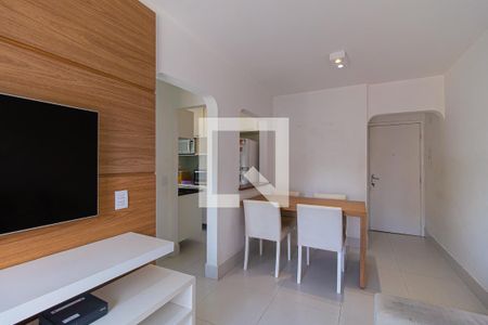 Sala de apartamento à venda com 1 quarto, 37m² em Bela Vista, São Paulo