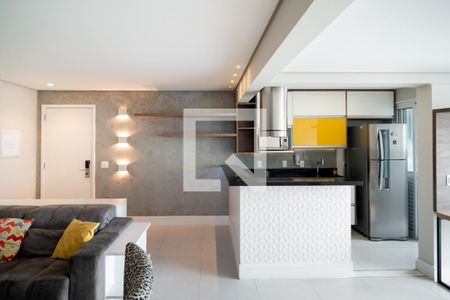 Sala de apartamento à venda com 2 quartos, 69m² em Vila Gertrudes, São Paulo