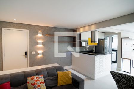 Sala de apartamento à venda com 2 quartos, 69m² em Vila Gertrudes, São Paulo