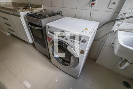 Apartamento para alugar com 53m², 1 quarto e 1 vagaDetalhe da Área de Serviço