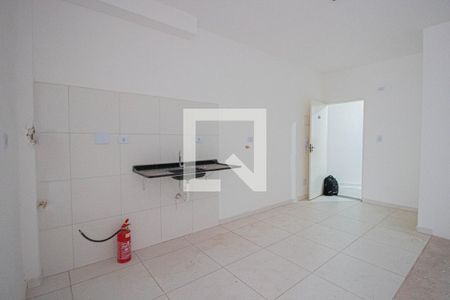 Sala-Cozinha de apartamento à venda com 1 quarto, 43m² em Vila Carmosina, São Paulo