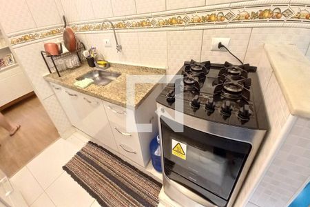 Apartamento à venda com 76m², 3 quartos e 2 vagasDetalhe da cozinha