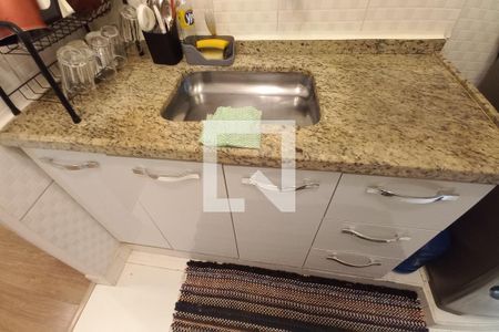 Apartamento à venda com 76m², 3 quartos e 2 vagasDetalhe da cozinha