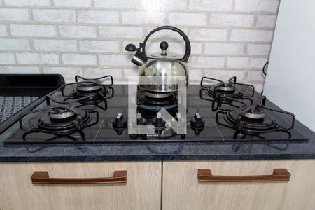 Apartamento para alugar com 45m², 2 quartos e 1 vagaDetalhe da cozinha