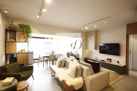 Sala de apartamento à venda com 2 quartos, 81m² em Vila Monumento, São Paulo