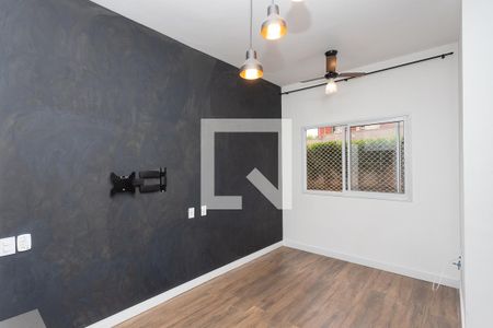 Sala  de apartamento à venda com 1 quarto, 42m² em Campanário, Diadema