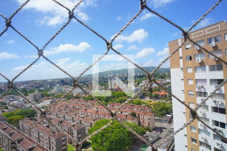 Sala - Vista de apartamento para alugar com 3 quartos, 70m² em Vila Ipiranga, Porto Alegre