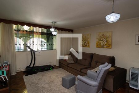 Sala de estar de casa à venda com 3 quartos, 223m² em Vila Antonieta, São Bernardo do Campo