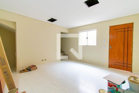 Sala de casa de condomínio para alugar com 3 quartos, 72m² em Jardim Colorado, São Paulo